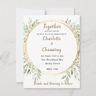 Faire-part de mariage | Élégant | RSVP | Handfasti