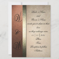 Faire-part de mariage élégants et stylés