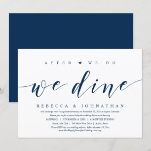 Faire-part de Mariage en Elopement, Après Nous Fai