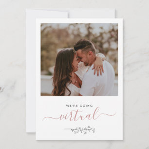 Faire-part de mariage en ligne virtuel avec photo
