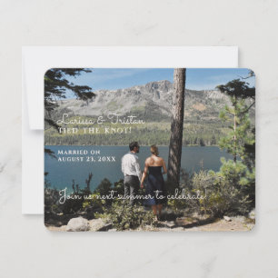 Faire-part de mariage Enregistrer la date