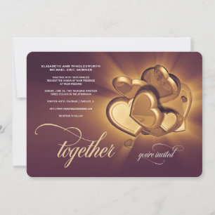 Faire-part de mariage ensemble (Version 2)