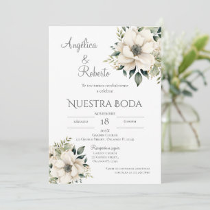 Faire-part de mariage espagnol Boho