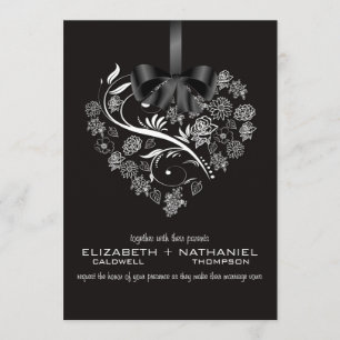 Faire-part de mariage essoufflé--minuit