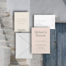 Faire-part de mariage estival industriel