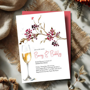 Faire-part de Mariage et Fête de Noël Berries & Bu