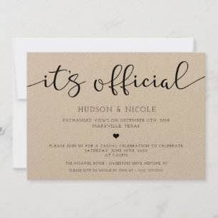 Faire-part de mariage et invitation à la réception