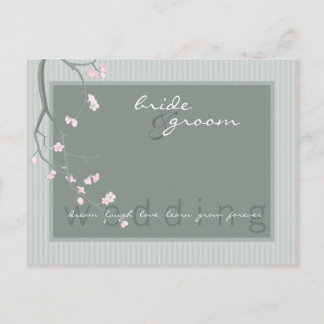 FAIRE-PART DE MARIAGE :: fleur de cerisier