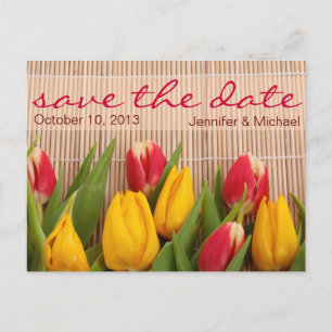 Faire-part de mariage Fleur de Tulipe