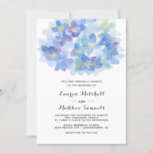 Faire-part de mariage floral de printemps