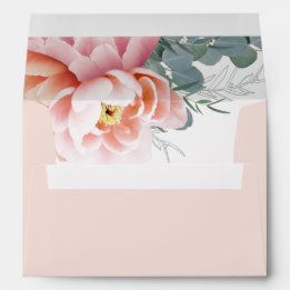 Faire-part de mariage floral rose vif moderne
