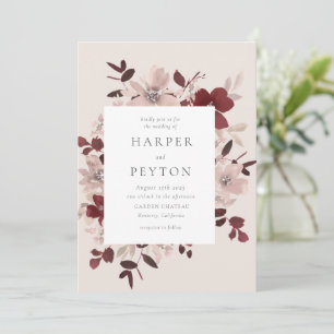 Faire-part de mariage Garden Love