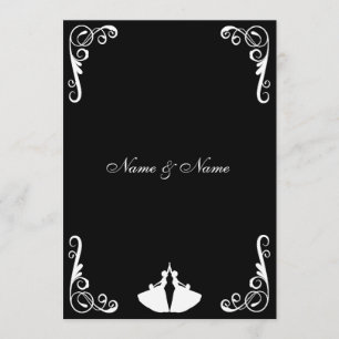 Faire-part de mariage gay - Lesbienne - Deux épous