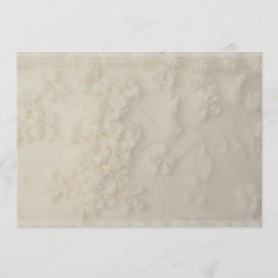 Faire-part de mariage givré