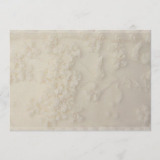 Faire-part de mariage givré