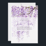 Faire-part de mariage glycine violette en fleurs 2<br><div class="desc">Faire-part de mariage glycine violette en fleurs 2024</div>