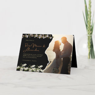 Faire-part de mariage Gold de luxe