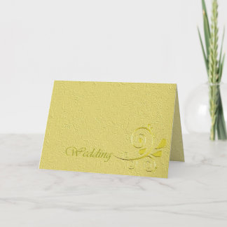 Faire-part de mariage Golden Swils