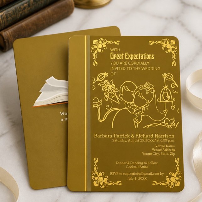 Faire-part de mariage Grandes Espérances (Créateur téléchargé)
