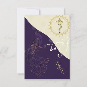 Faire-part de mariage hindoue indienne