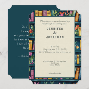 Faire-part de mariage impression rustique pour amo