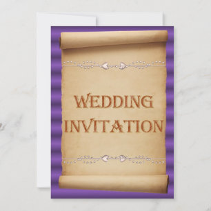 Faire-part de mariage. Invitation à un mariage
