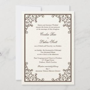 Faire-part de mariage  Ironworks