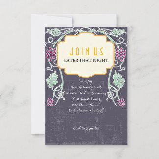 Faire-part de mariage juif vintage