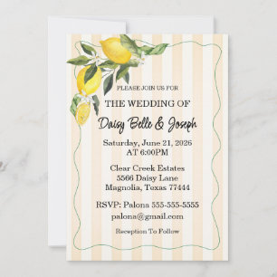 Faire-Part de Mariage La Dolce Vita