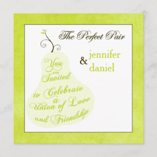 Faire-part de mariage La paire parfaite