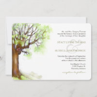 Faire-part de mariage - L'arbre d'amour