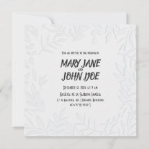 Faire-part de mariage Leavespress