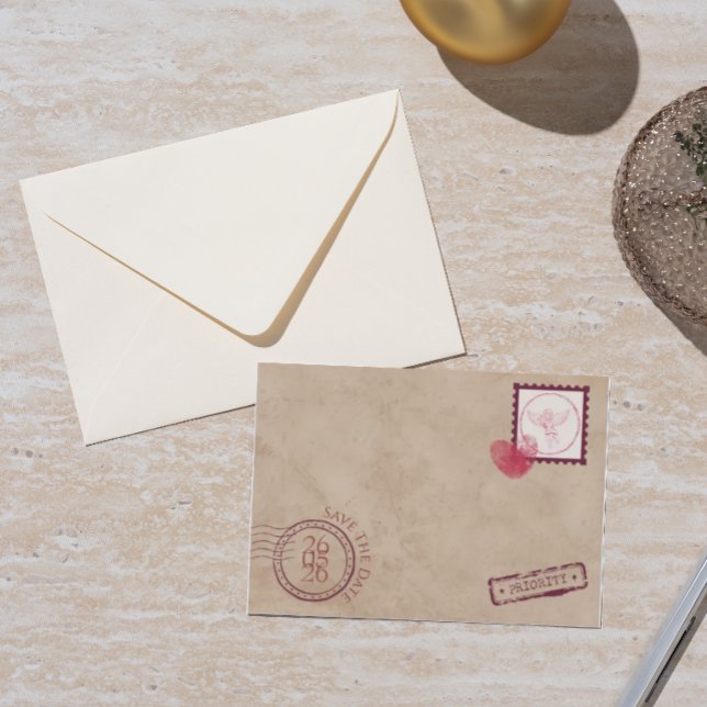 Faire-part de mariage Lettre d'amour (Créateur téléchargé)