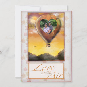 Faire-Part de Mariage Love Is In The Air