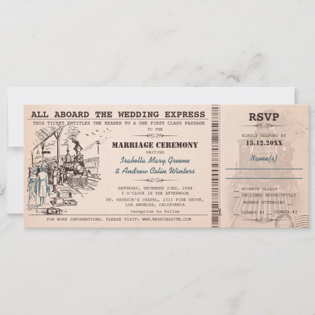 Faire-part de mariage Mariage (Devant)