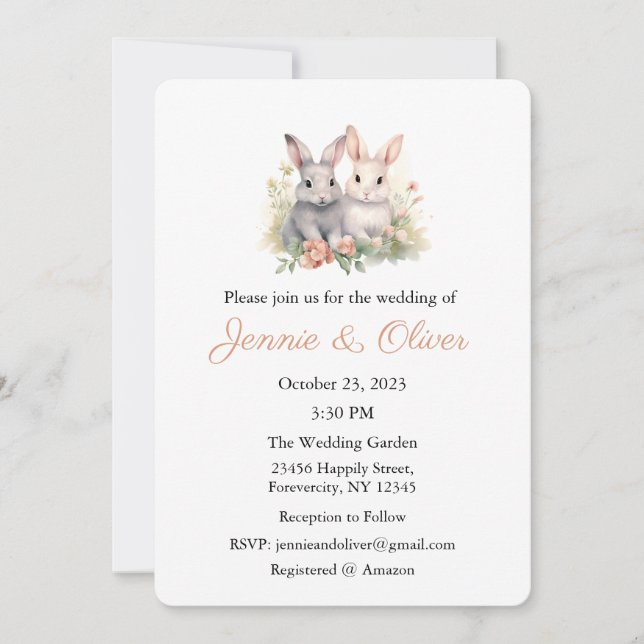 Faire-part de mariage, Mariage stationnaire, Marié (Devant)
