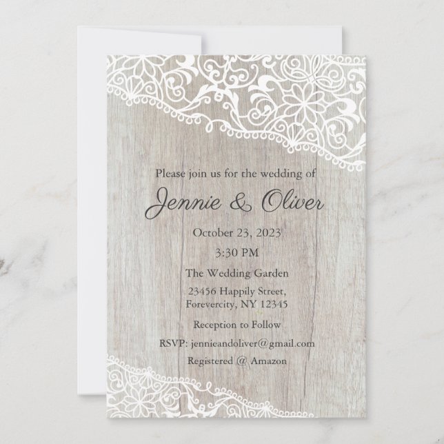 Faire-part de mariage, Mariage stationnaire, Marié (Devant)