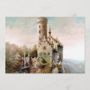 Invitations Faire Part Chateau Conte Fees Zazzle Fr