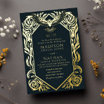 Faire-part de mariage médiéval de Owl Imaginaire<br><div class="desc">Design mariage élégant et moderne, inspiré du style médiéval de l'imaginaire. Vous pouvez customiser plus loin en cliquant sur le bouton "PERSONNALISER". Objets correspondants dans notre boutique pour un thème de fête complet. Pour toute question complémentaire, veuillez nous contacter à ThePaperieGarden@gmail.com . La photo de couverture a été conçue à...</div>