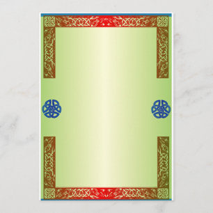 Faire-part de mariage médiévale de Renaissance