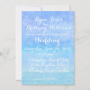faire-part de mariage mer et ciel II