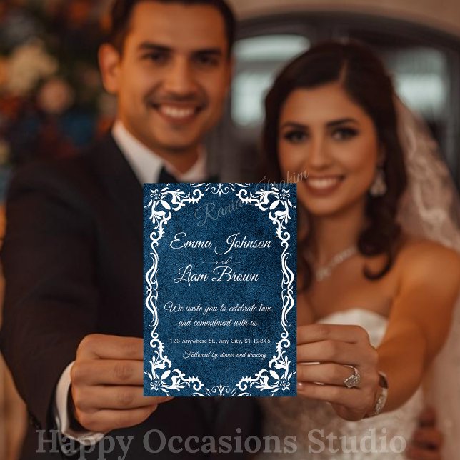 Faire-part de mariage mexicain espagnol Talavera b (Créateur téléchargé)