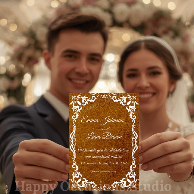 Faire-part de mariage mexicain Rustique Papel Pica (Créateur téléchargé)