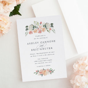 Faire-part de mariage mi-été