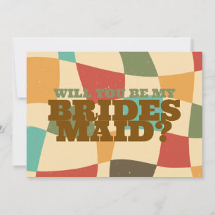 Faire-part de mariage minimaliste coloré
