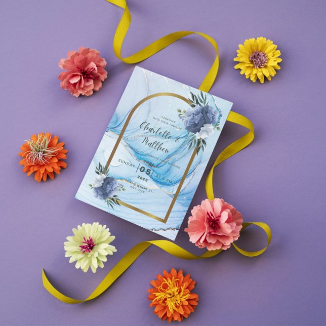 Faire-part de mariage minimaliste - élégant et séd (Créateur téléchargé)