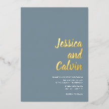 Faire-part de mariage minimaliste moderne de texte