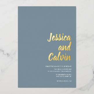 Faire-part de mariage minimaliste moderne de texte