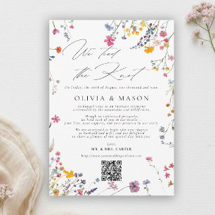 Faire-Part de Mariage Moderne et Chic de Jardin de