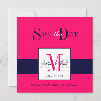Faire-part de mariage Monogrammes pour annoncer la